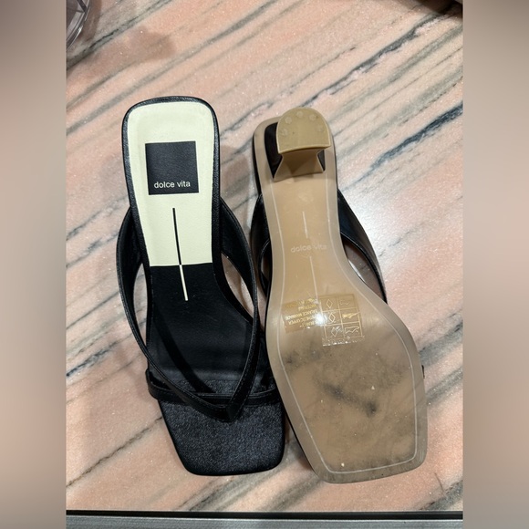 Dolce vita black heels size 7 - Picture 2 of 2